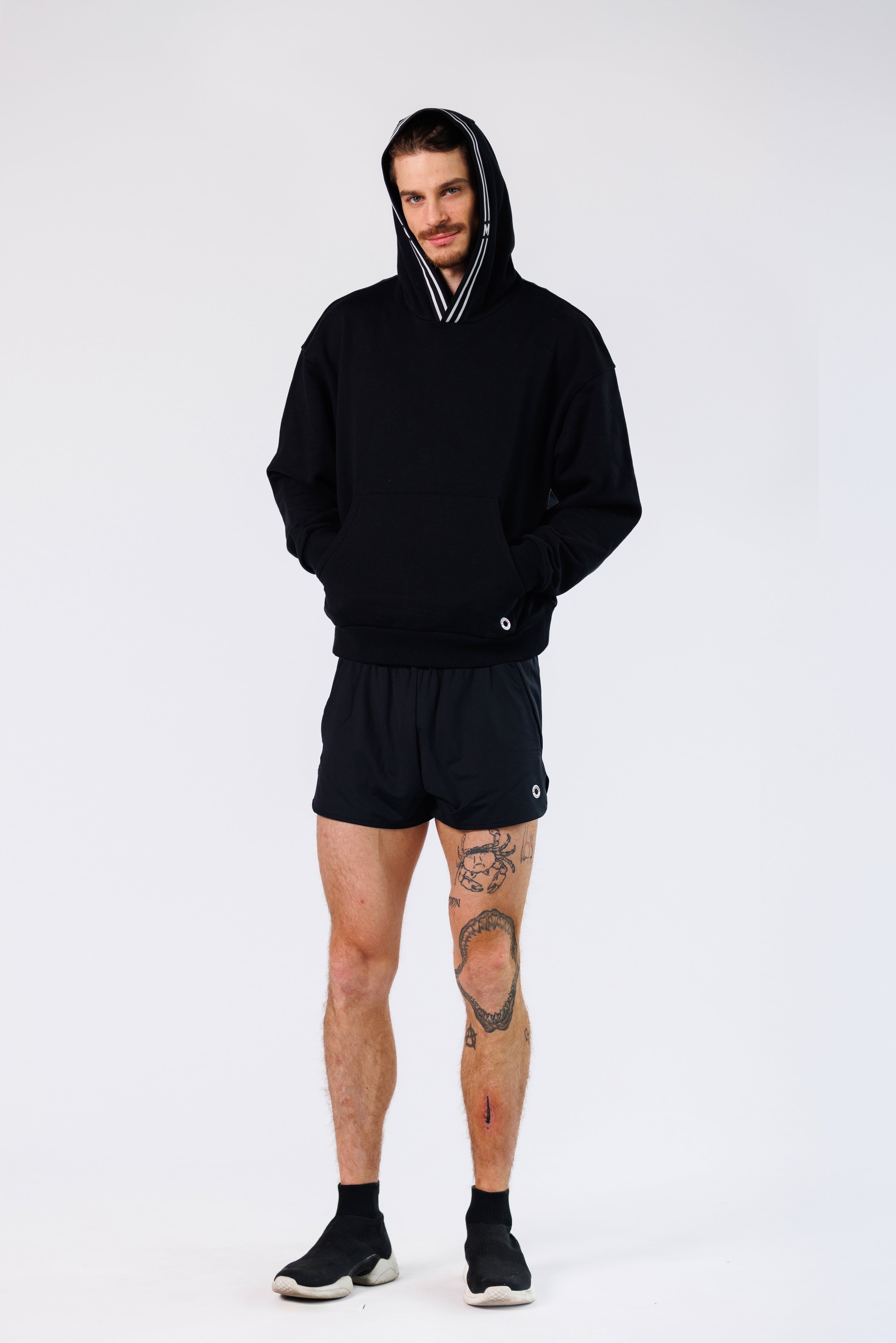 PACK HOODIE BOXY + SHORT DARK