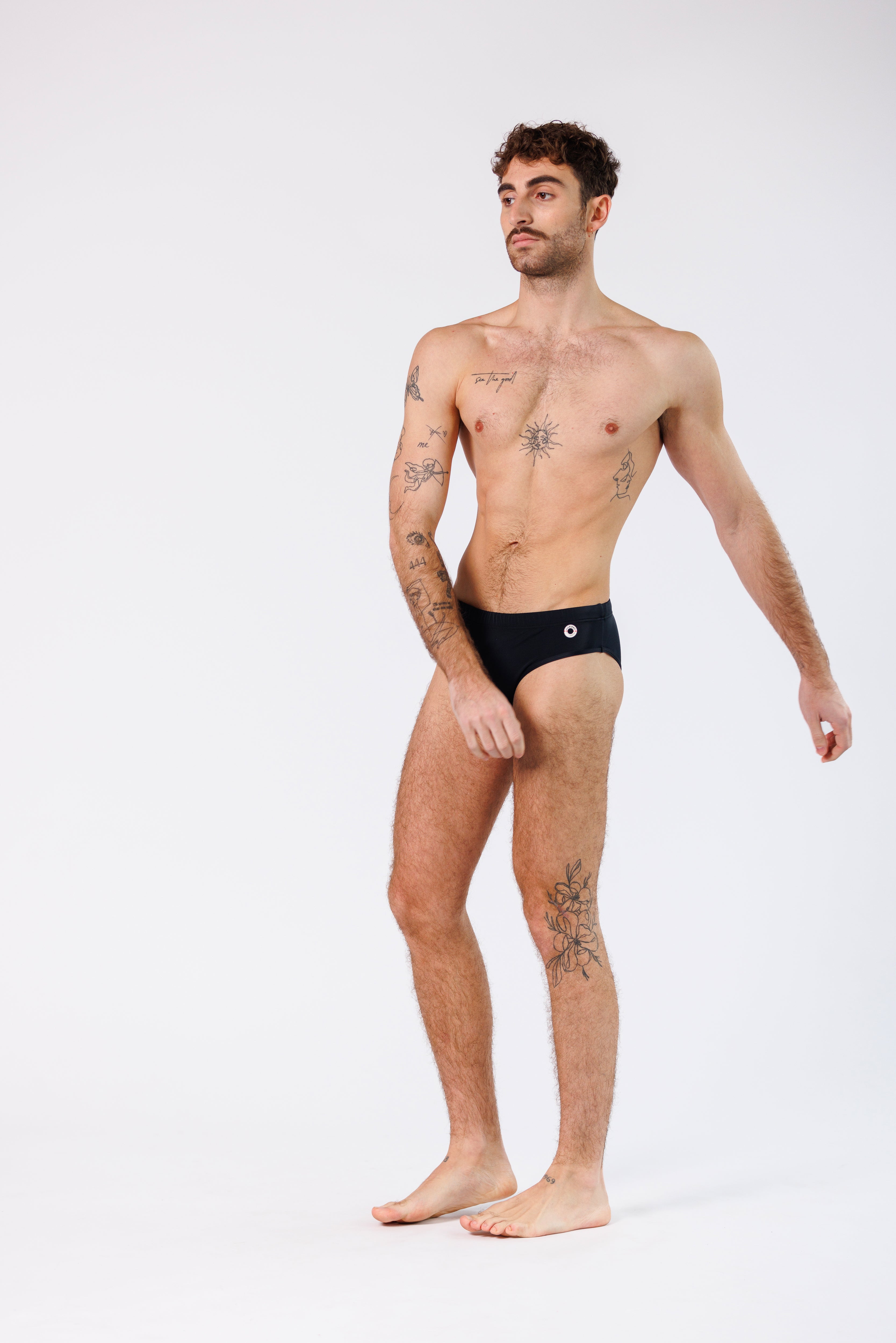 SWIM BRIEFS BLACK