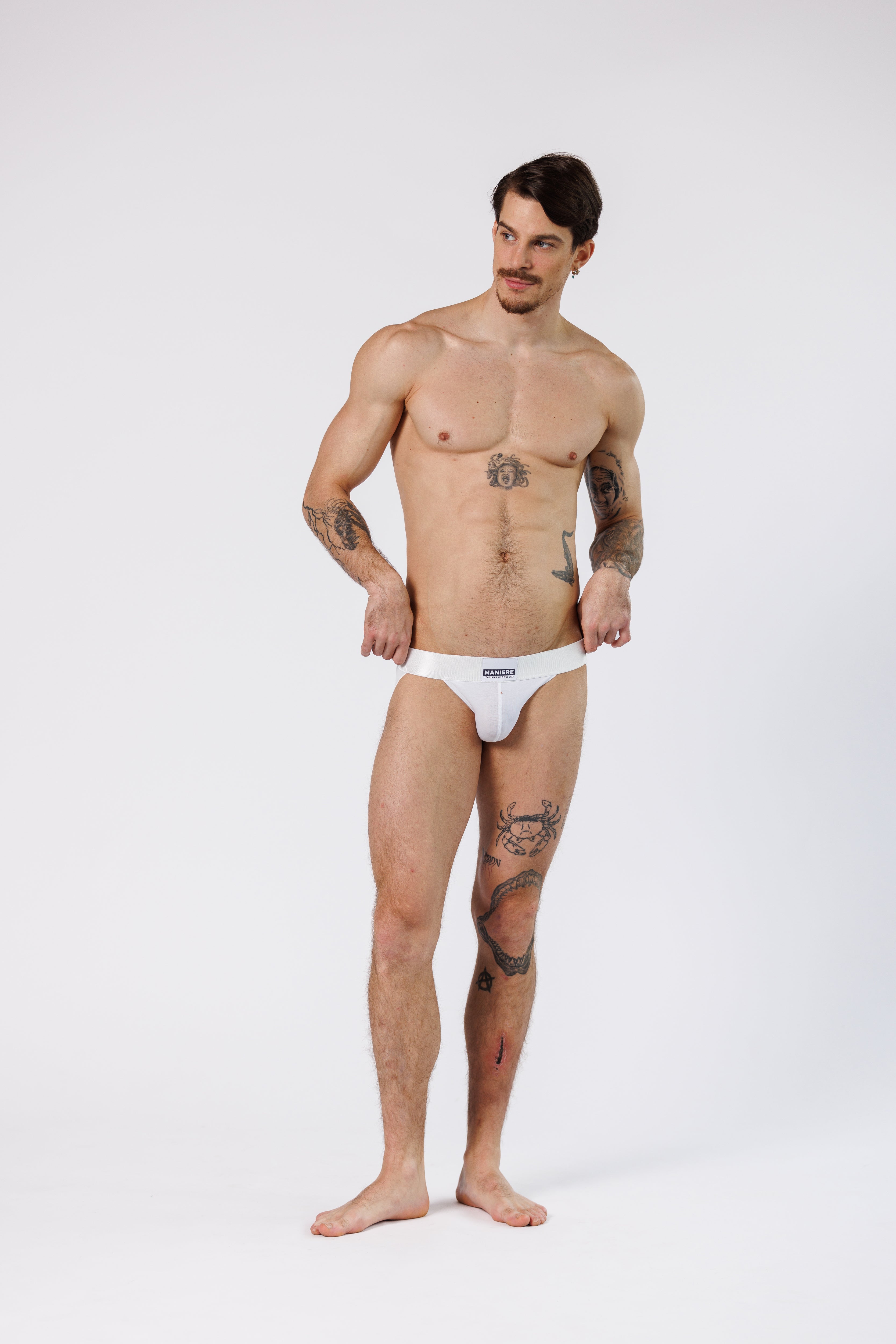 JOCKSTRAP MONOCHROME WHITE