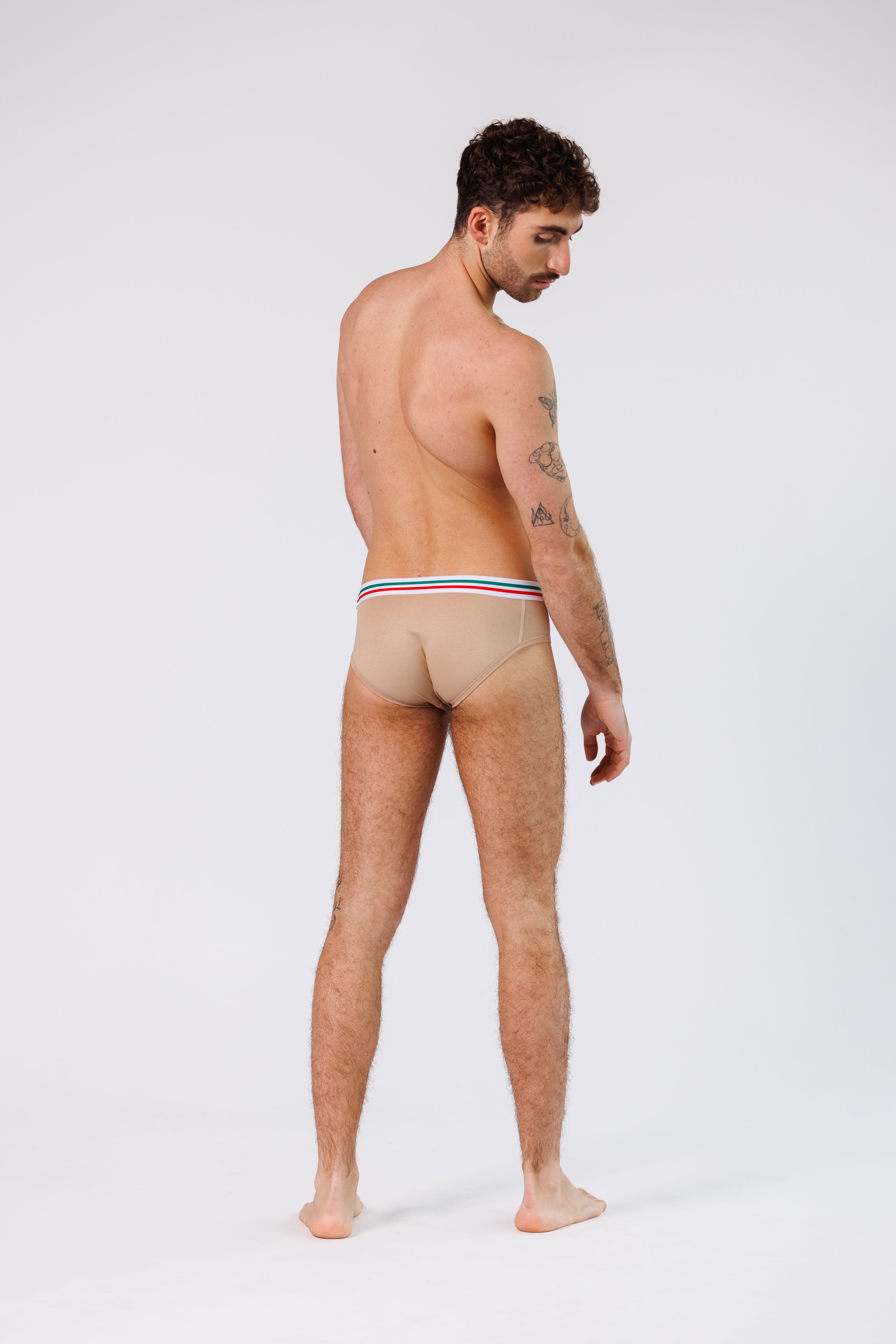 BRIEFS TRICOLOR SAND