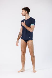 PACK T-SHIRT + BRIEFS TRICOLOR BLUE